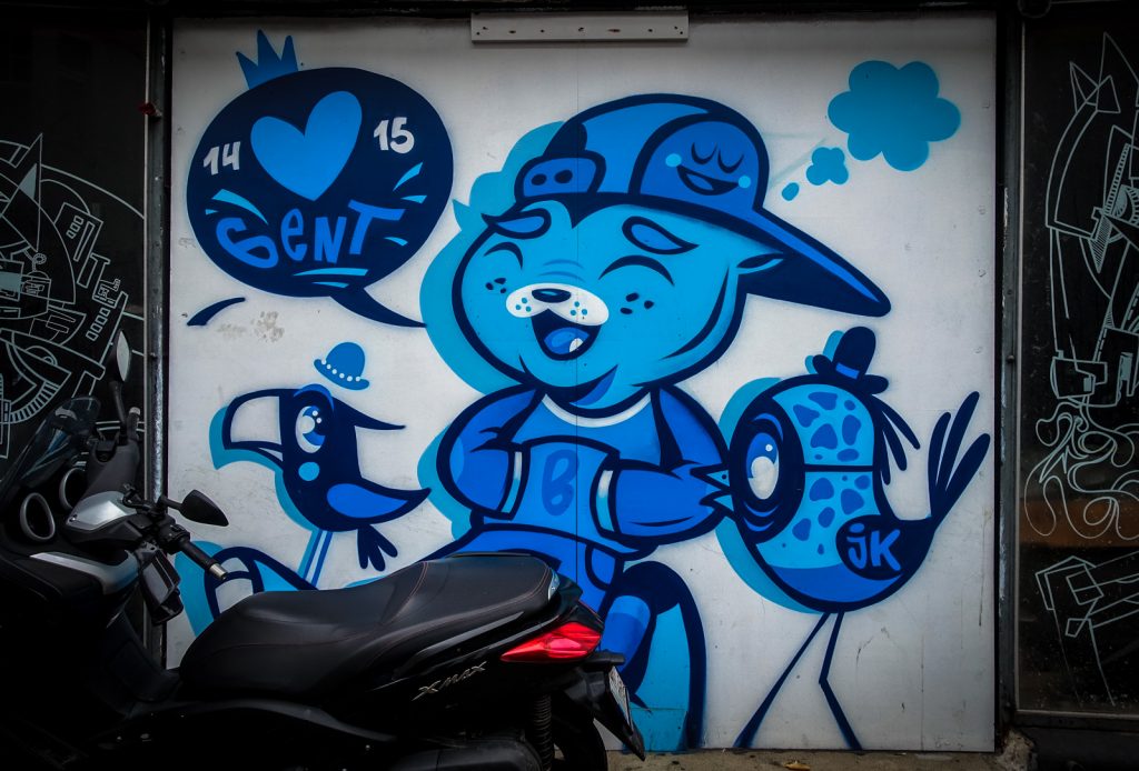 graffiti - bue - gent