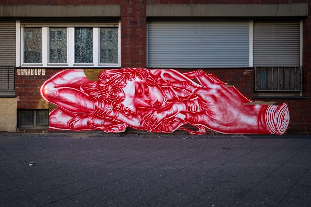 urban art, paste up - caratoes  - bülowstrasse, berlin