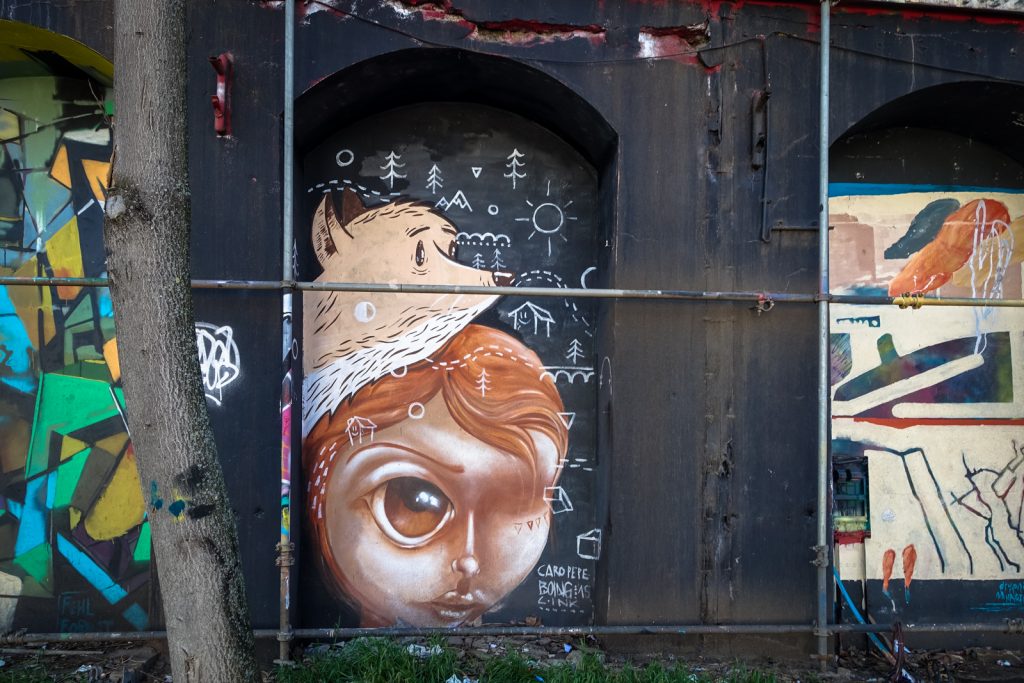 streetart - caro pepe / boing - berlin, urban spree