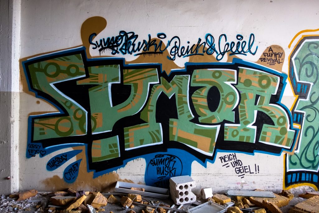 urbex - graffiti - sumor - schlachthof, bonn