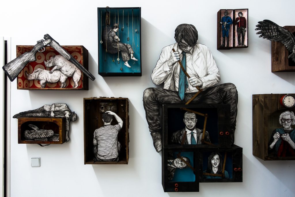 levalet exhibition - open walls gallery, berlin