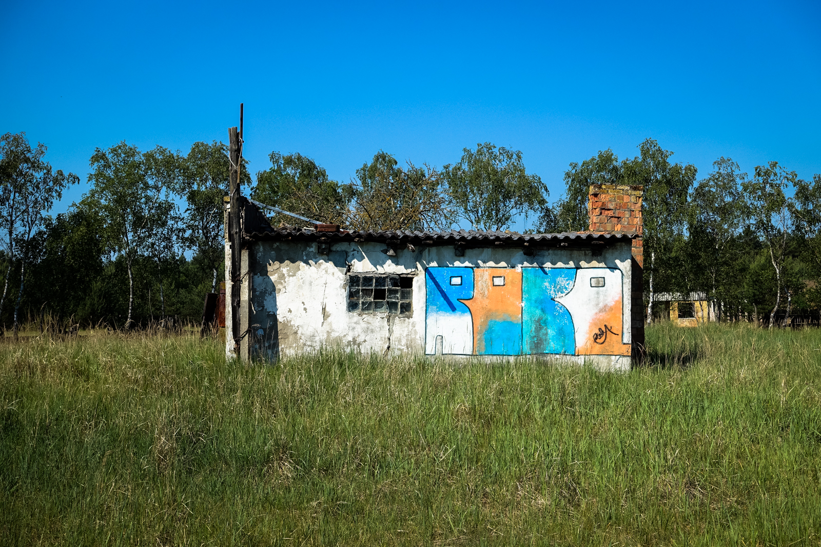 urbex graffiti - robo - ghostcity vogelsang