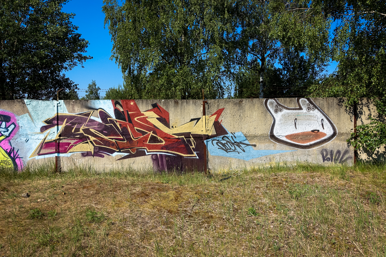 urbex graffiti - ghostcity vogelsang