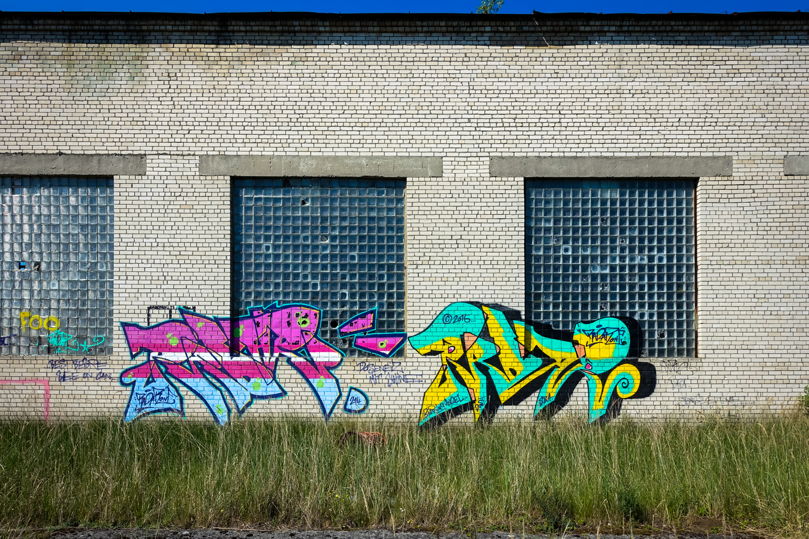 urbex graffiti - ghostcity vogelsang