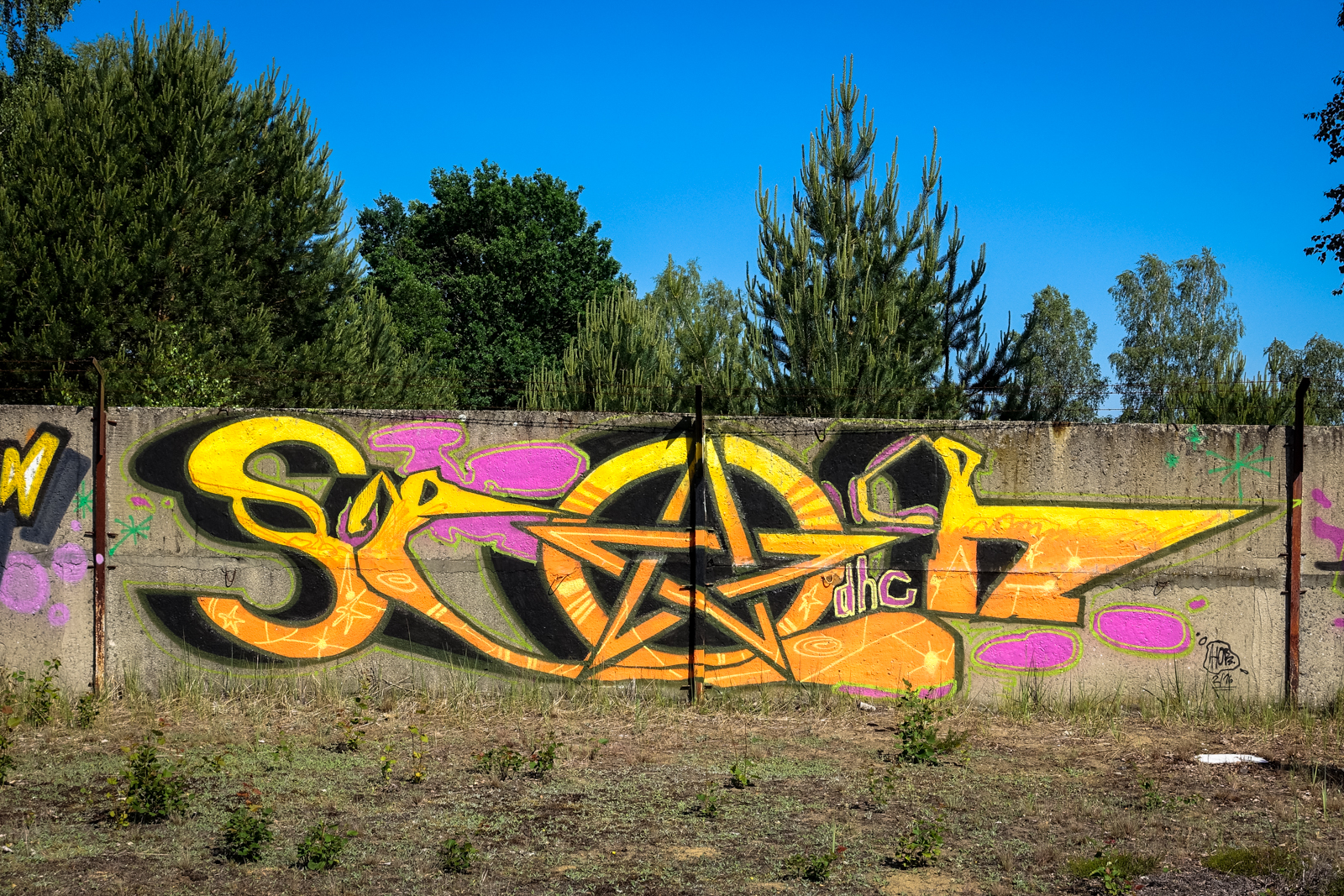 urbex graffiti - ghostcity vogelsang