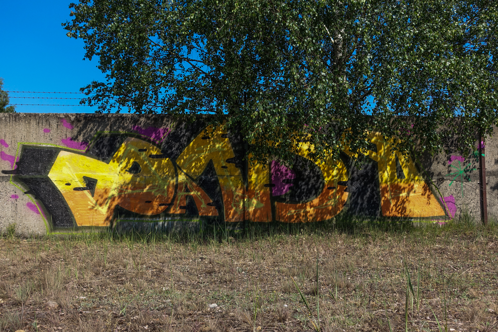 urbex graffiti - ghostcity vogelsang