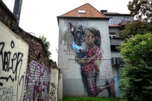 mural, cityleaks 2013 - herakut - köln, ehrenfeld