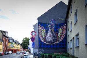 mural, cityleaks 2013 - captain borderline - köln, ehrenfeld