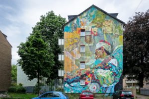 mural, cityleaks 2015 - ammar abo bakar  - köln, ehrenfeld