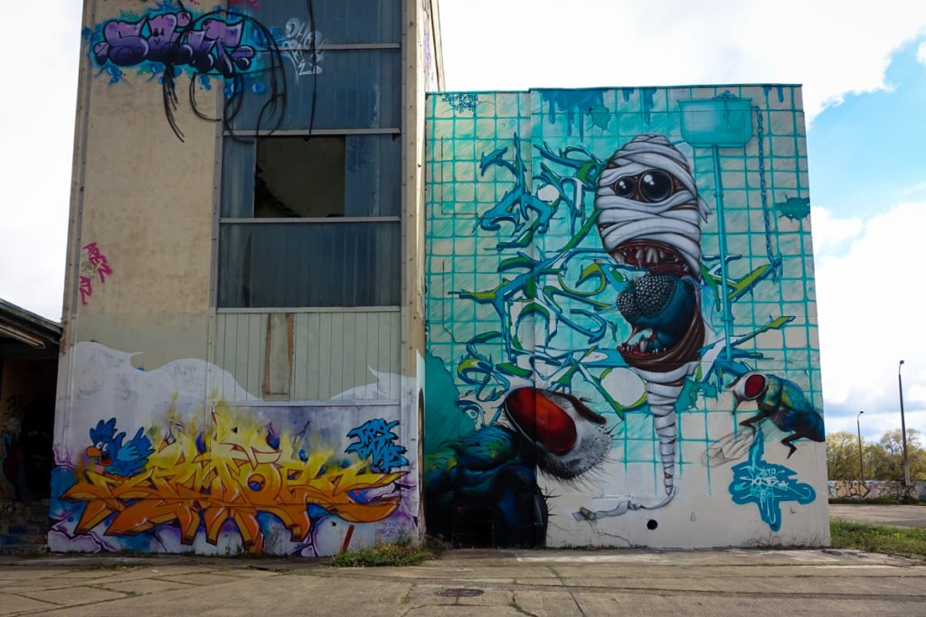 graffiti - mone, zwerg & searok - aerosol-arena, magdeburg