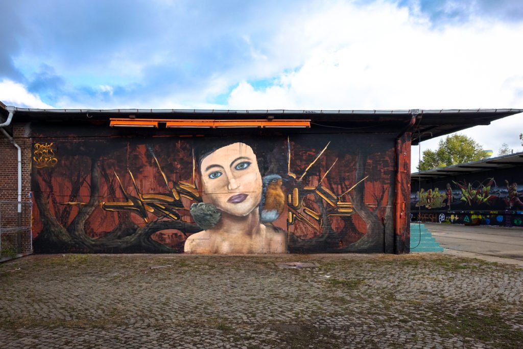 graffiti - droid, b2w, mbrio - aerosol-arena, magdeburg