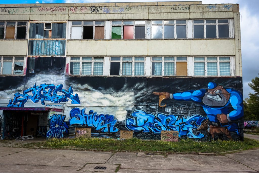 graffiti - aerosol-arena, magdeburg