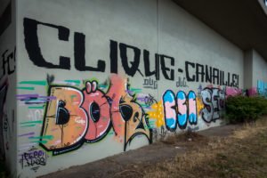 graffiti - bob, clicque canaille,