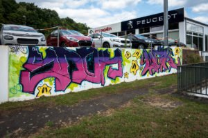 graffiti - snok & mrk  - völklingen