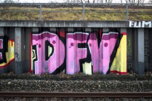 graffiti - dfv - köln-buchforst
