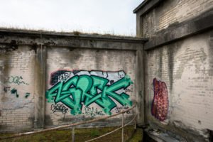 graffiti - rüdersdorf, chemical factory