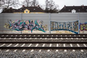 graffiti -  leuchtenbergring , münchen