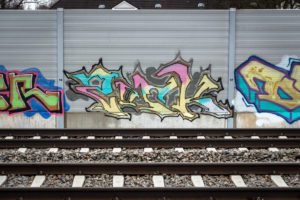 graffiti -  leuchtenbergring , münchen