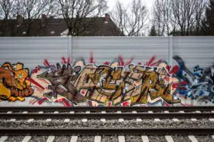 graffiti -  leuchtenbergring , münchen