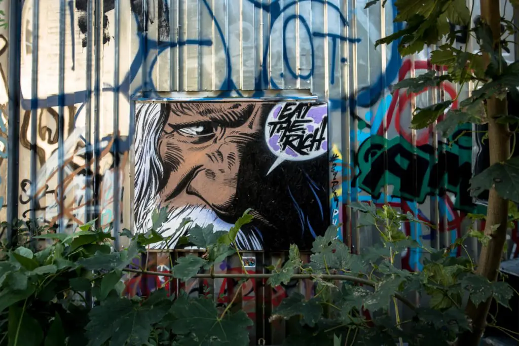 street art - paul punk - teufelsberg, berlin
