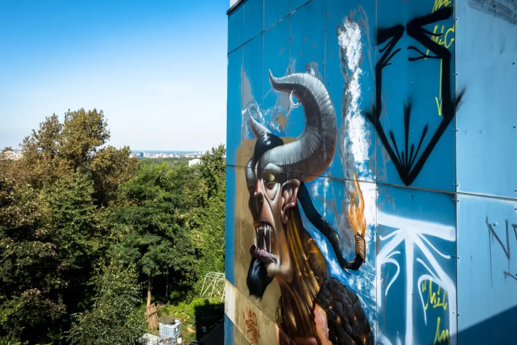mural - size two - teufelsberg, berlin / stilbruch