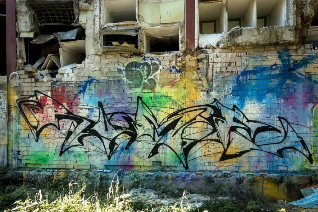 graffiti - teufelsberg, berlin