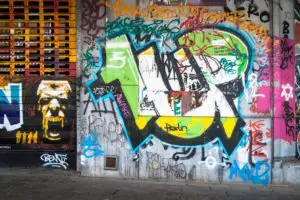 graffiti - 1up - brussels, belgium