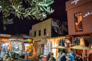 mural -  lucy mclauchlan - place des epices, marrakesh