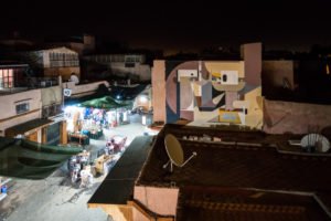 mural - alexey luka - place des epices, marrakesh