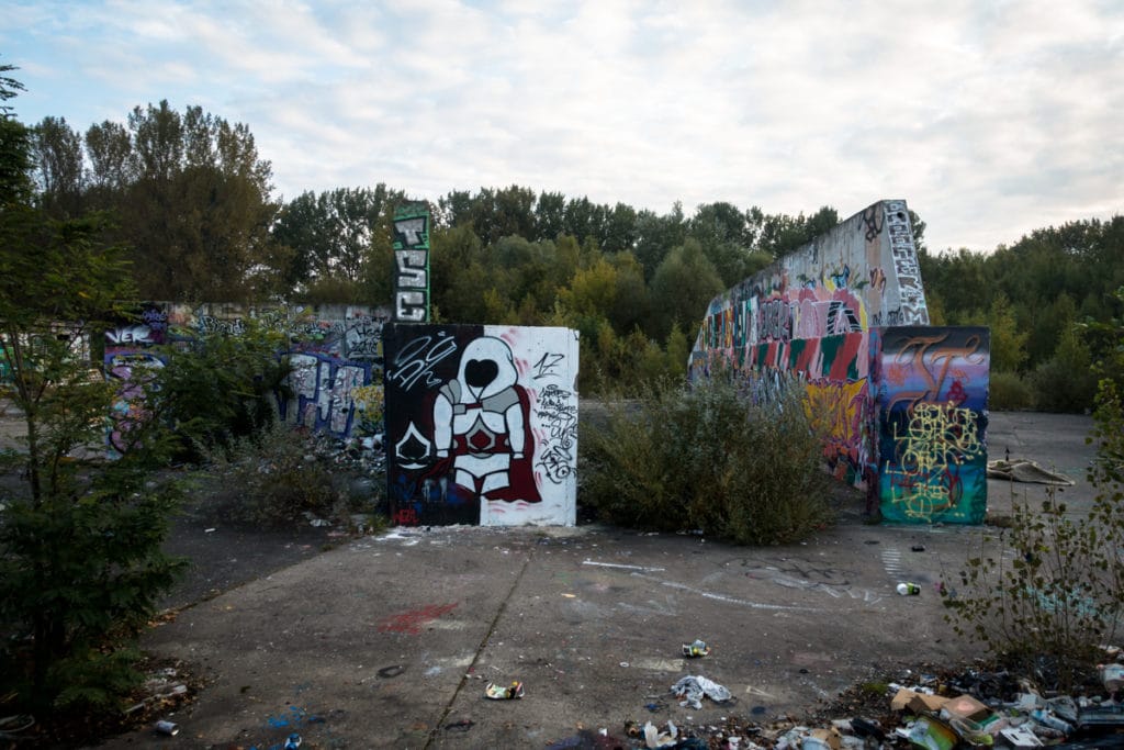 graffiti - hall of fame, blankenburg / berlin