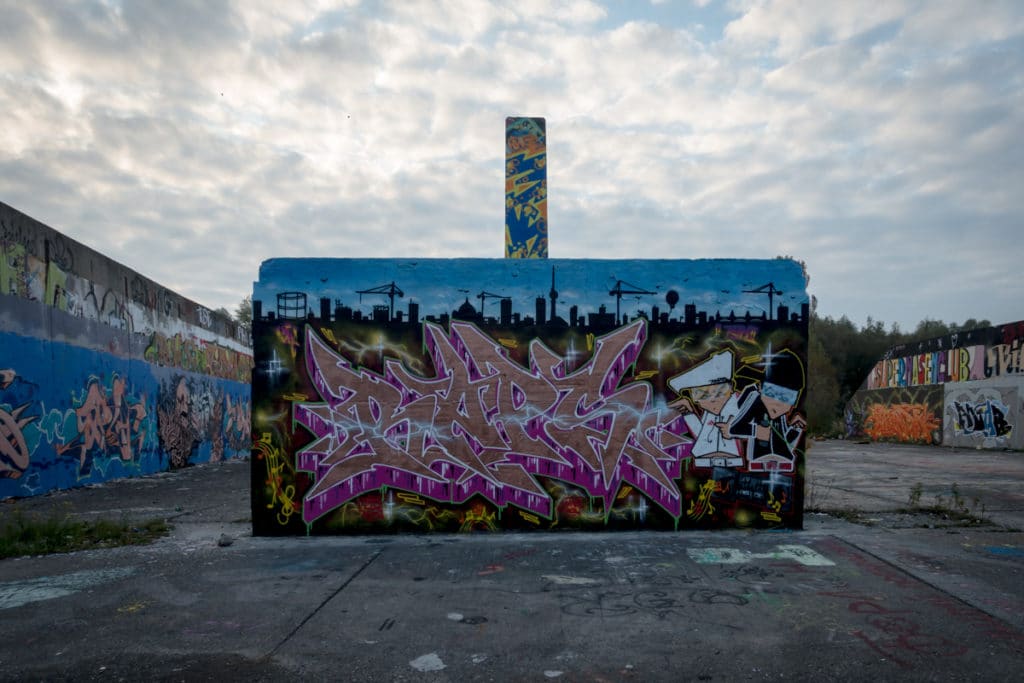 graffiti - raps - hall of fame, blankenburg / berlin