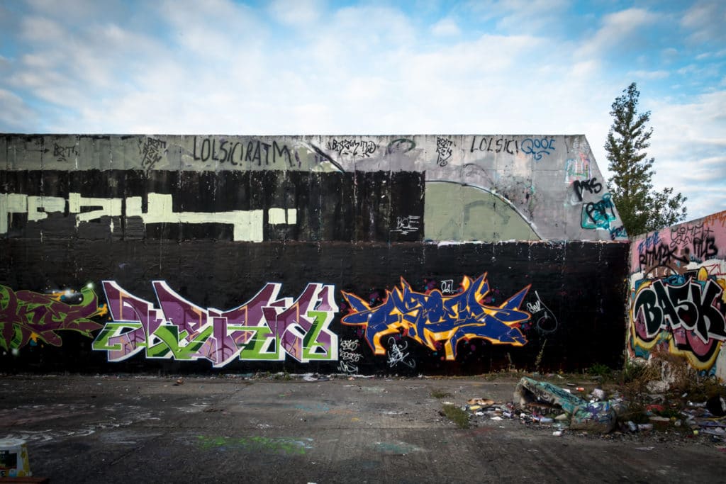 graffiti - hall of fame, blankenburg / berlin