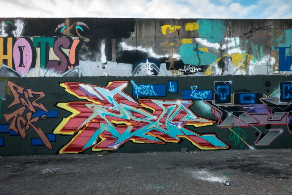 graffiti - hall of fame, blankenburg / berlin