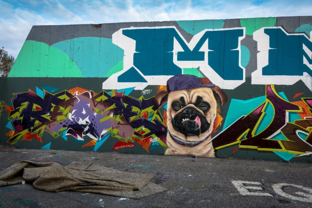 graffiti - hall of fame, blankenburg / berlin