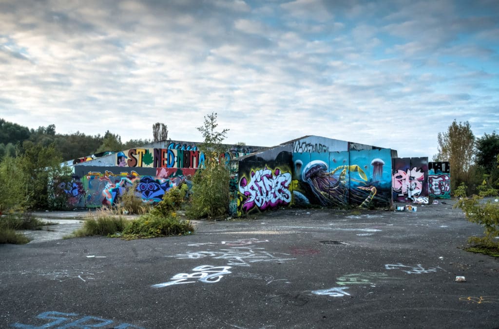 graffiti - hall of fame, blankenburg / berlin