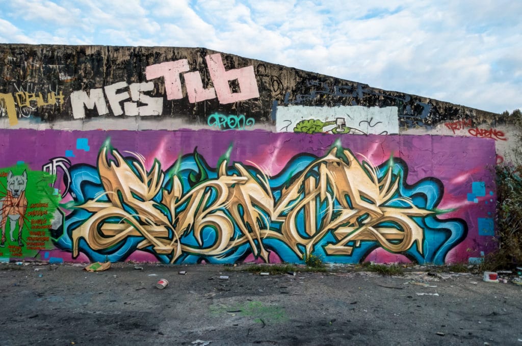 graffiti - hall of fame, blankenburg / berlin