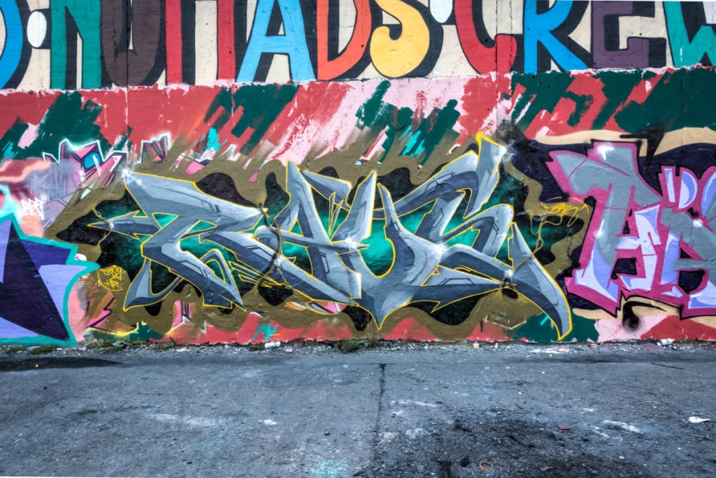 graffiti - hall of fame, blankenburg / berlin