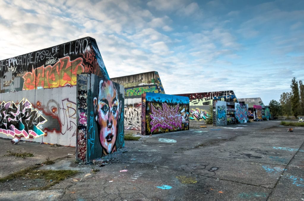 graffiti - hall of fame, blankenburg / berlin