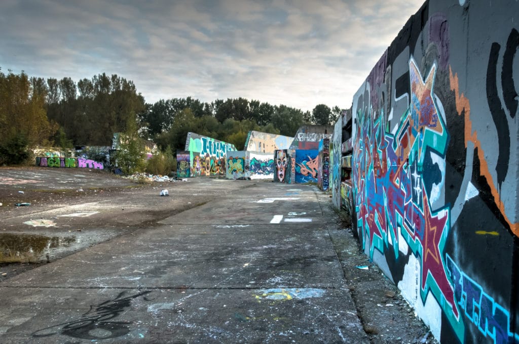 graffiti - hall of fame, blankenburg / berlin