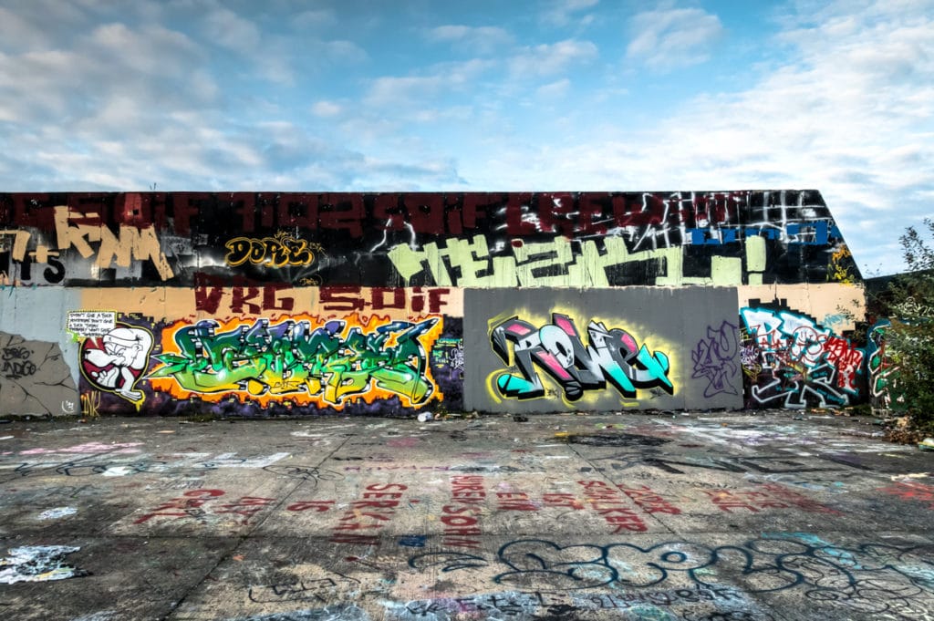 graffiti - rowe - hall of fame, blankenburg / berlin