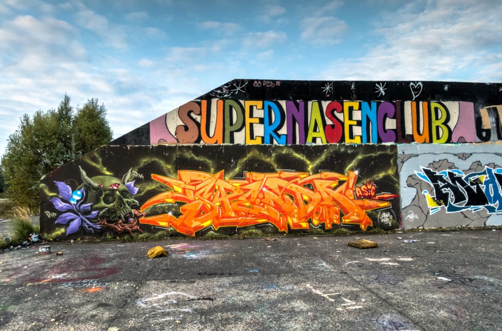 graffiti - hall of fame, blankenburg / berlin