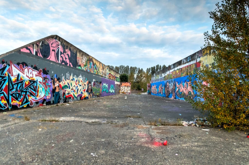 graffiti - hall of fame, blankenburg / berlin
