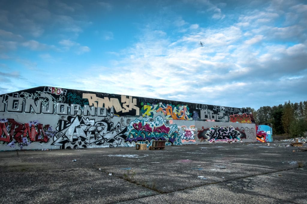 graffiti - hall of fame, blankenburg / berlin