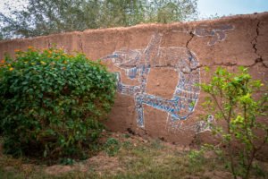 graffiti - garden @ jardin rouge, marrakesh