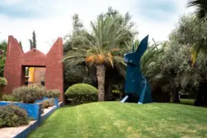w-art - garden @ jardin rouge, marrakesh