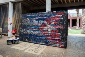 michel mirabal - studios @ jardin rouge, marrakesh