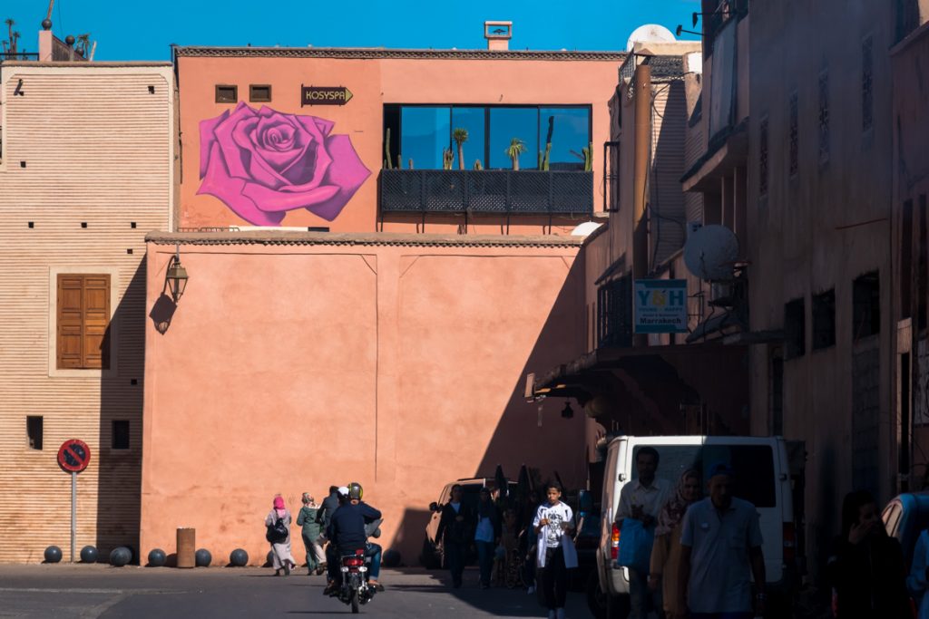 mural - dotmasters - mb6streetart, marrakesh