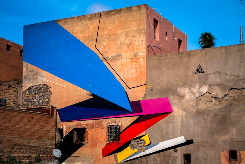 mural - remi rough - mb6streetart, marrakesh