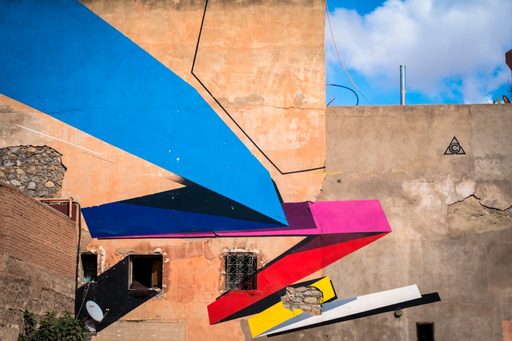mural - remi rough - mb6streetart, marrakesh
