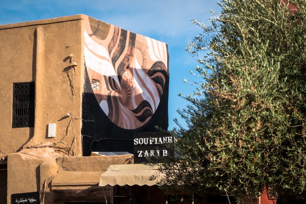 mural - lucy mclauchlan - mb6streetart, marrakesh